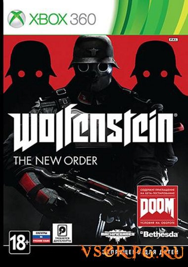 Постер Wolfenstein: The New Order [Xbox 360]