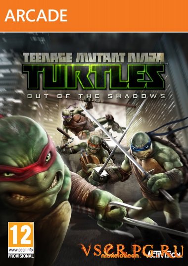 Постер игры Teenage Mutant Ninja Turtles: Out of the Shadows