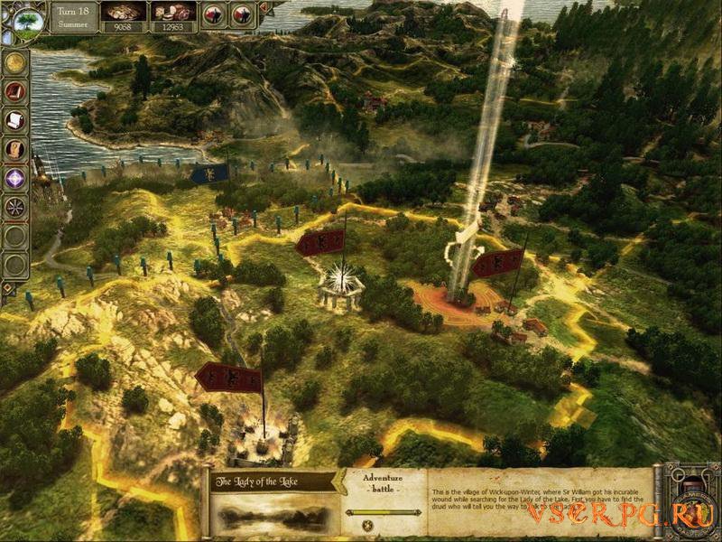 King Arthur The Role Playing Wargame screen 2