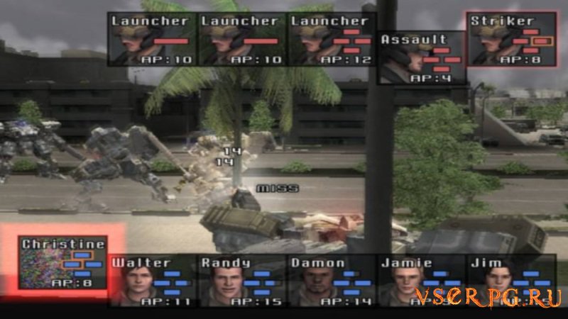 Front Mission 5 screen 1