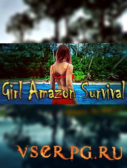 Постер игры Girl Amazon Survival