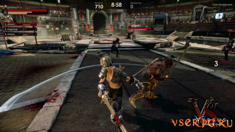 Versus Battle of the Gladiator screen 3