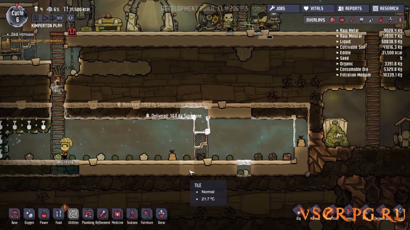 Oxygen Not Included screen 3