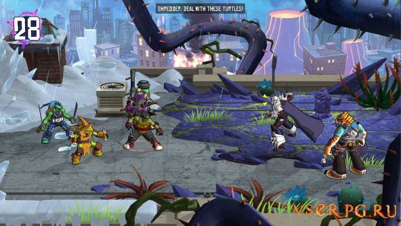 Teenage Mutant Ninja Turtles Portal Power screen 1